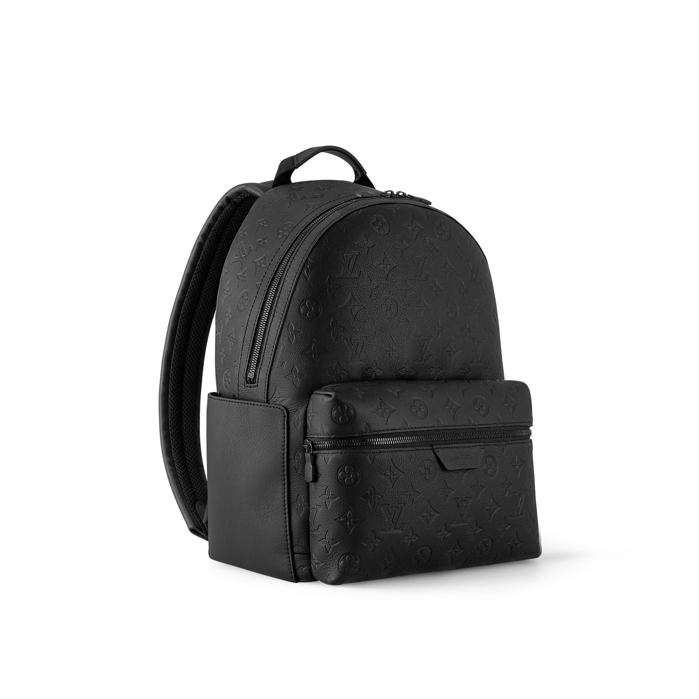 discovery backpack louis vuitton price PM supple calfskin in elegant black is embossed with Louis Vuitton’s classic monogram pattern for an understated signature look Louis Vuitton Discovery Backpack PM